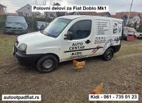 auto-otpad Fiat - Tip Model: Fiat Doblo Mk1  Opis: Za delove