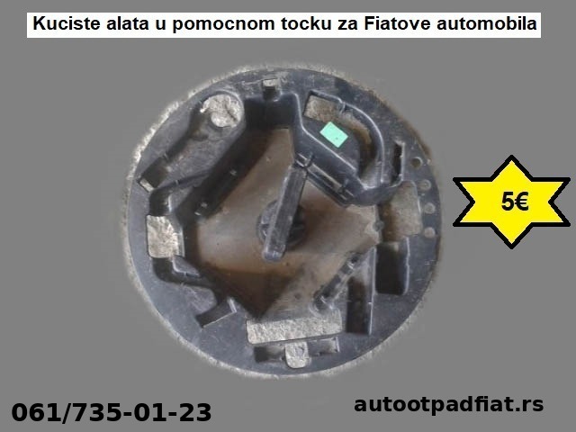 Alat iz pomocnog tocka u gepeku za Fiatove automobile