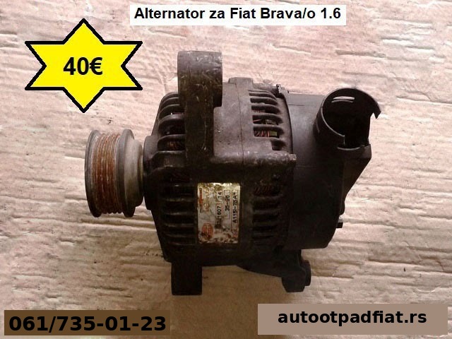 Alternator za Fiat Brava 1.6