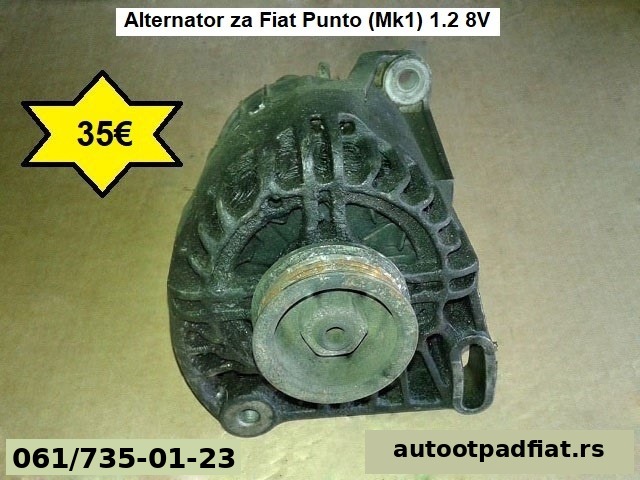 Alternator za Fiat Punto (Mk1) 1.2