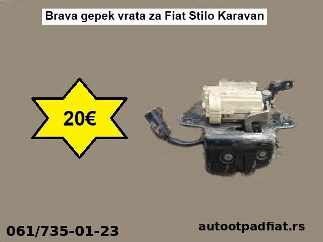 Brava gepek vrata za Fiat Stilo Karavan