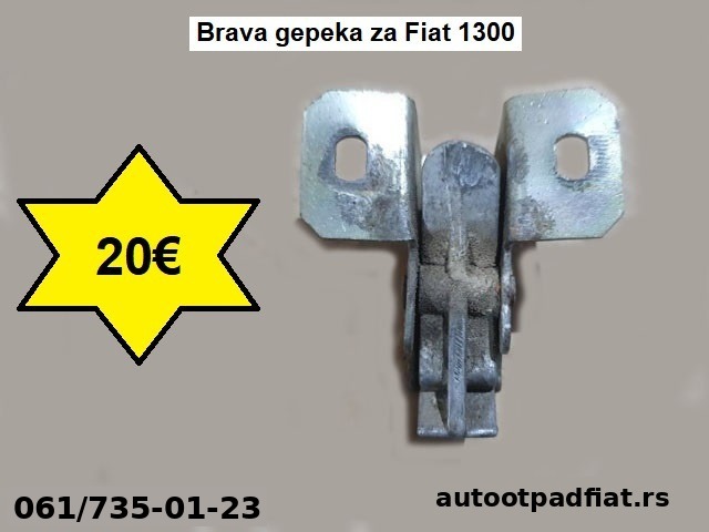 Brava gepeka za Fiat 1300