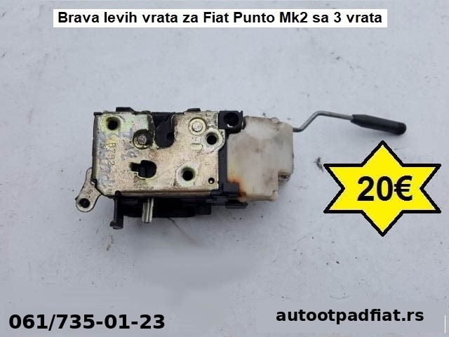 Brava prednjih levih vrata za Fiat Punto Mk2 sa 5 vrata