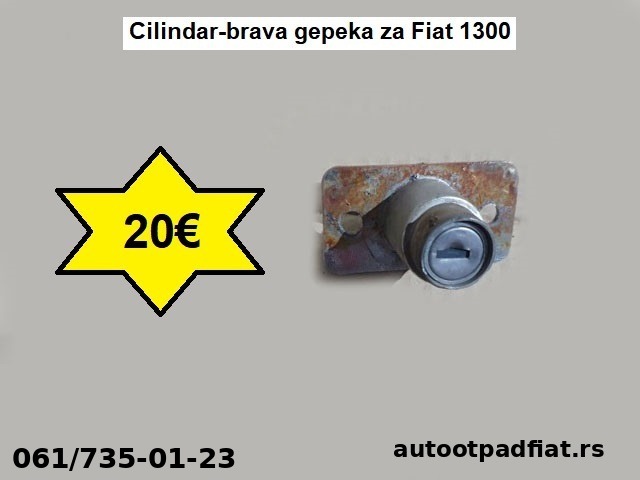 Cilindar-brava gepeka za Fiat 1300