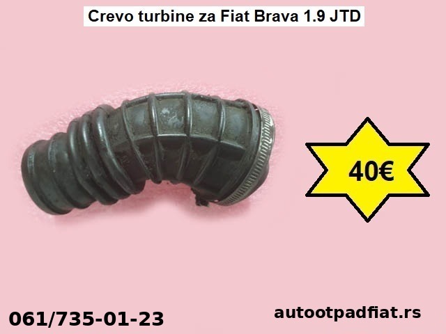Crevo turbine za Fiat Brava 1.9 JTD
