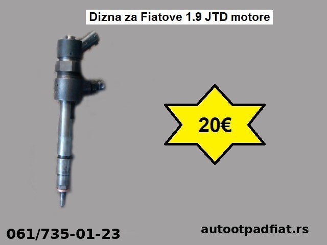 Dizna za Fiatove 1.9 JTD motore