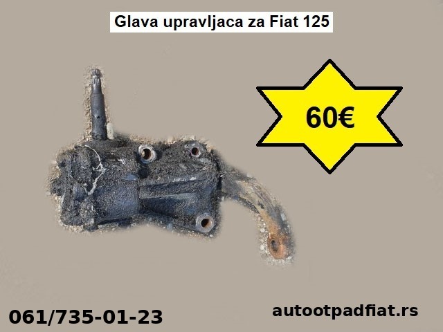 Glava upravljaca za Fiat 125