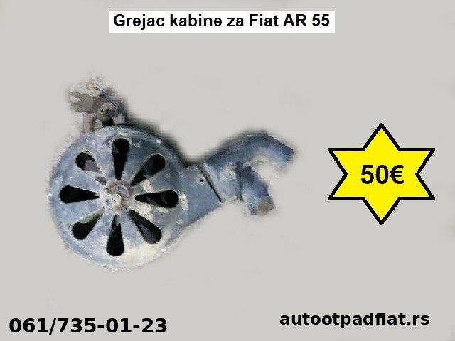 Grejac kabine za Fiat AR 55