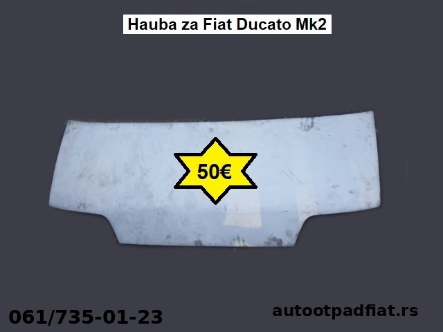Hauba za Fiat Ducato Mk2