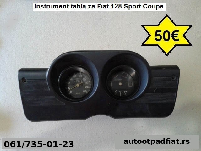Instrument tabla za Fiat 128 Sport Coupe