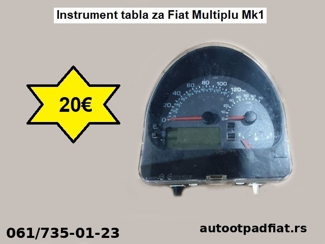 Instrument tabla za Fiat Multiplu Mk1