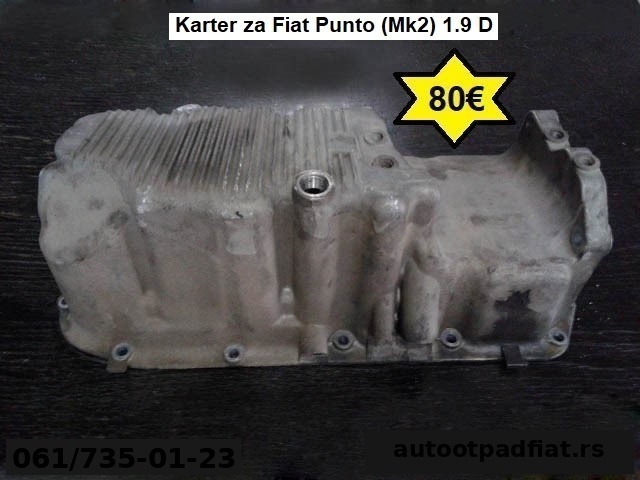 Karter za Fiat Punto (Mk2) 1.9 D