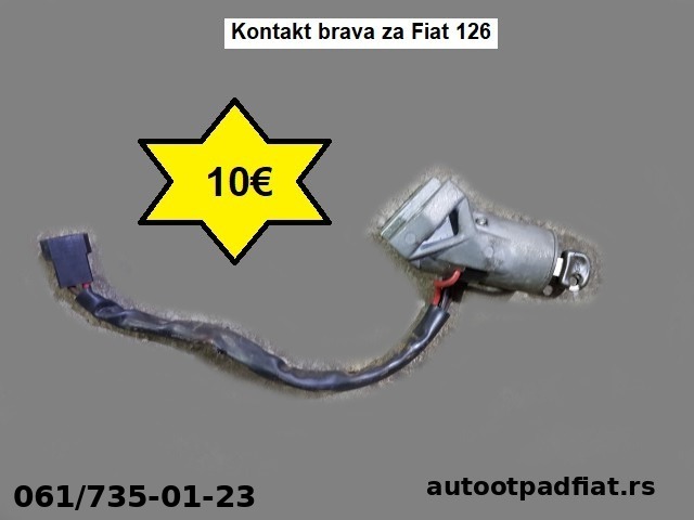 Kontakt brava za Fiat 126