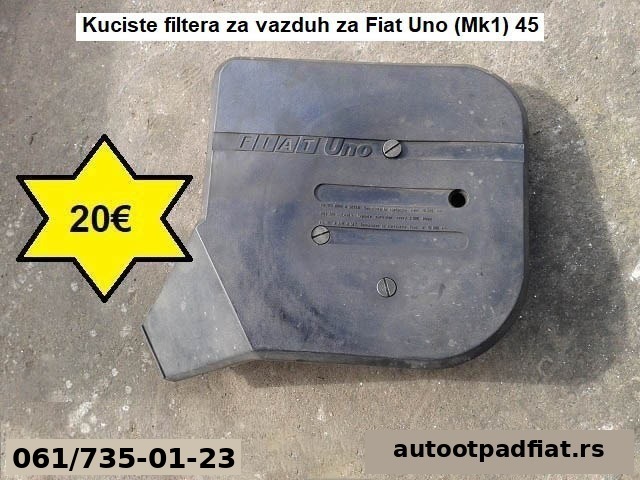 Kuciste filtera za vazduh za Fiat Uno (Mk1) 45