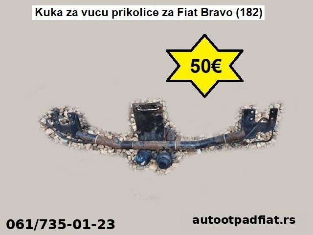 Kuka za vucu prikolice za Fiat Bravo (182)