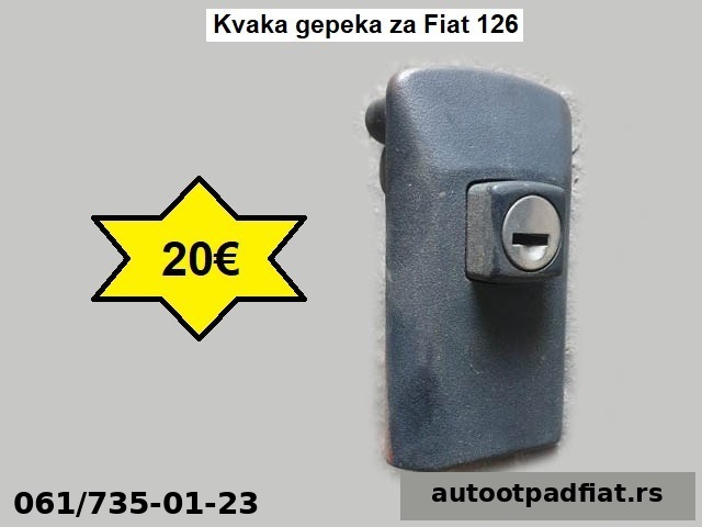 Kvaka gepeka za Fiat 126