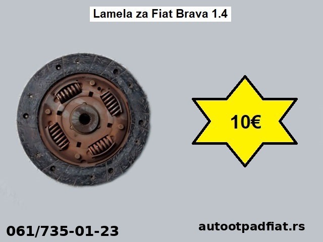 Lamela za Fiat Brava 1.4