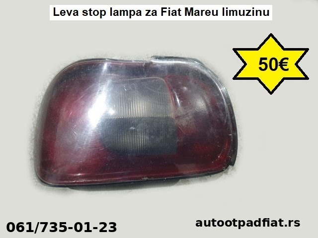 Leva stop lampa za Fiat Mareu limuzinu