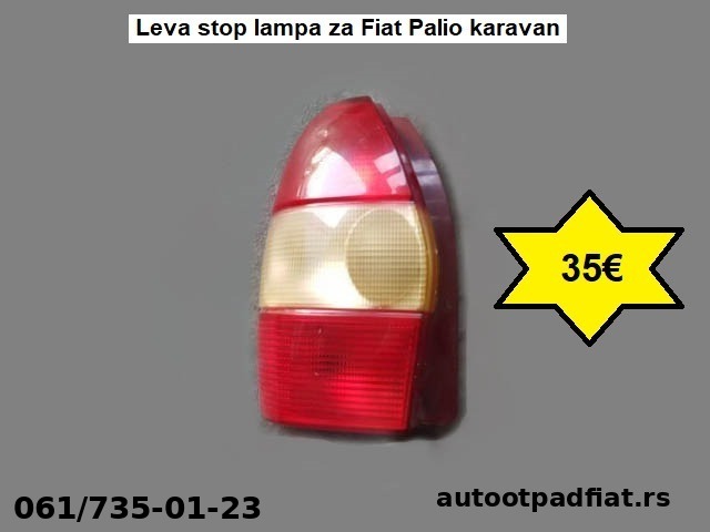 Leva stop lampa za Fiat Palio karavan