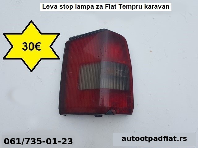 Leva stop lampa za Fiat Tempru karavan