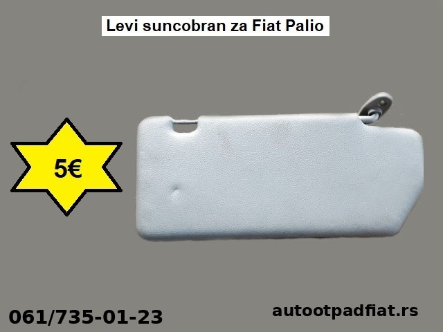 Levi suncobran za Fiat Palio