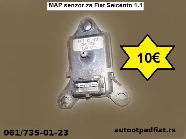 MAP-senzor za Fiat Seicento 1.1