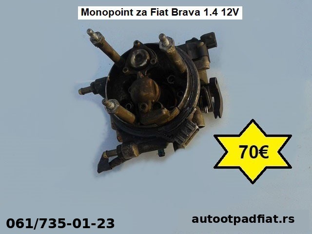 Monopoint za Fiat Brava 1.4 12V