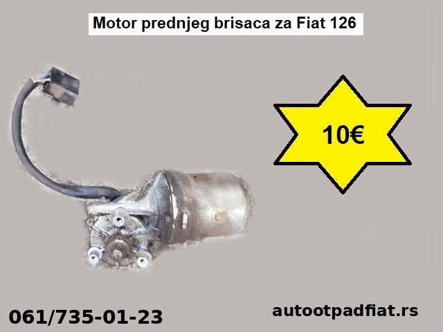 Motor prednjeg brisaca za Fiat 126