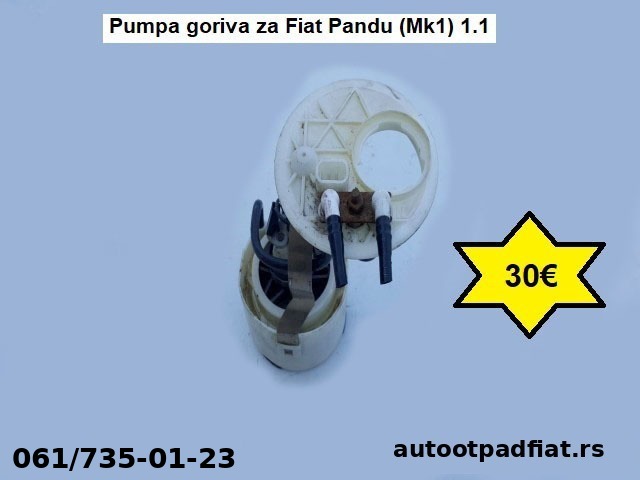Pumpa goriva za Fiat Pandu (Mk1) 1.1