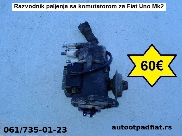 Razvodnik paljenja sa komutatorom za Fiat Uno MK2