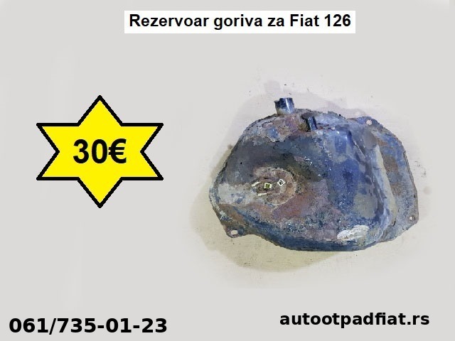 Rezervoar goriva za Fiat 126