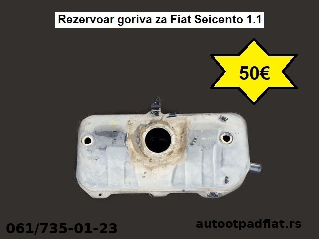 Rezervoar goriva za Fiat Seicento 1.1
