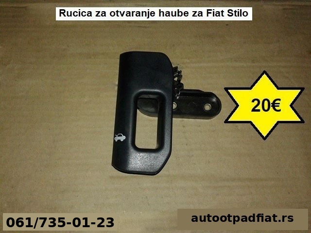 Rucica za otvaranje haube za Fiat Stilo