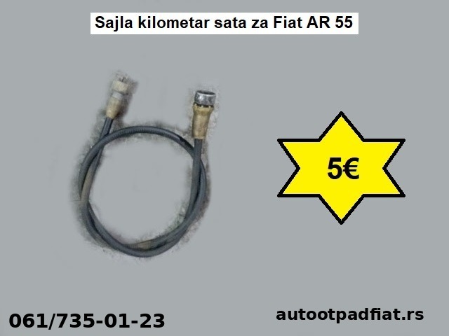 Sajla kilometar sata za Fiat AR 55