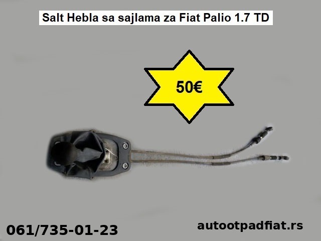 Salt hebla sa sajlama za Fiat Palio 1.7 TD