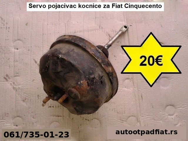 Servo pojacivac kocnice za Fiat Cinquecento