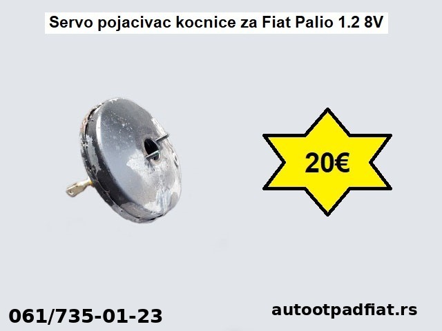 Servo pojacivac kocnice za Fiat Palio 1.2 8V