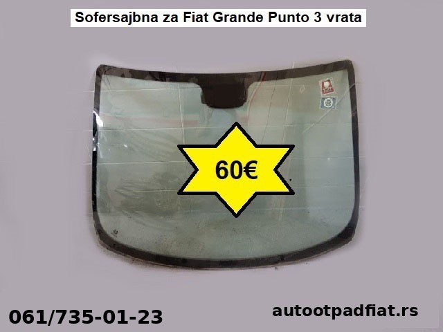 Sofersajbna za Fiat Grande Punto 3 vrata
