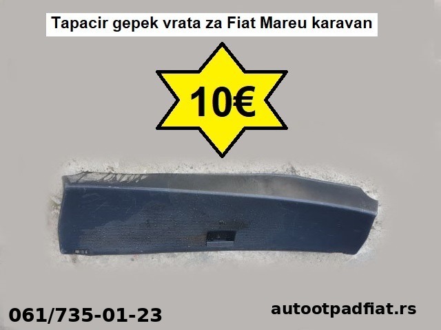 Tapacir gepek vrata za Fiat Mareu karavan