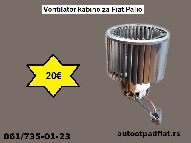 Ventilator kabine za Fiat Palio