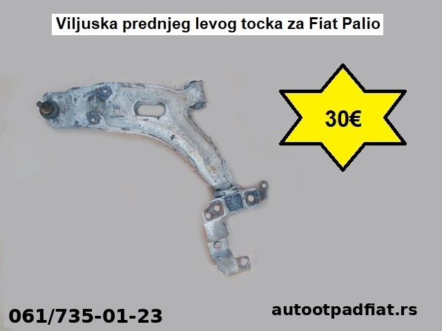 Viljuska prednjeg levog tocka za Fiat Palio