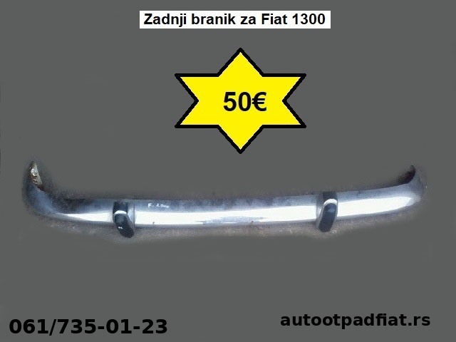 Zadnji branik za Fiat 1300