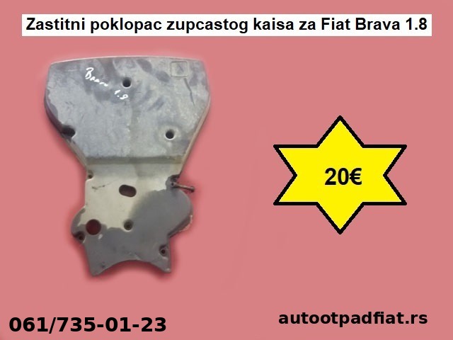Zastitni poklopac zupcastog kaisa za Fiat Brava 1.8